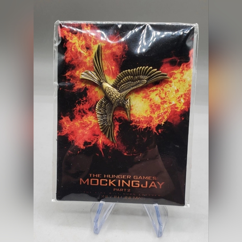 Harry Potter Mockingjay Part 2 Gold Emblem Pin